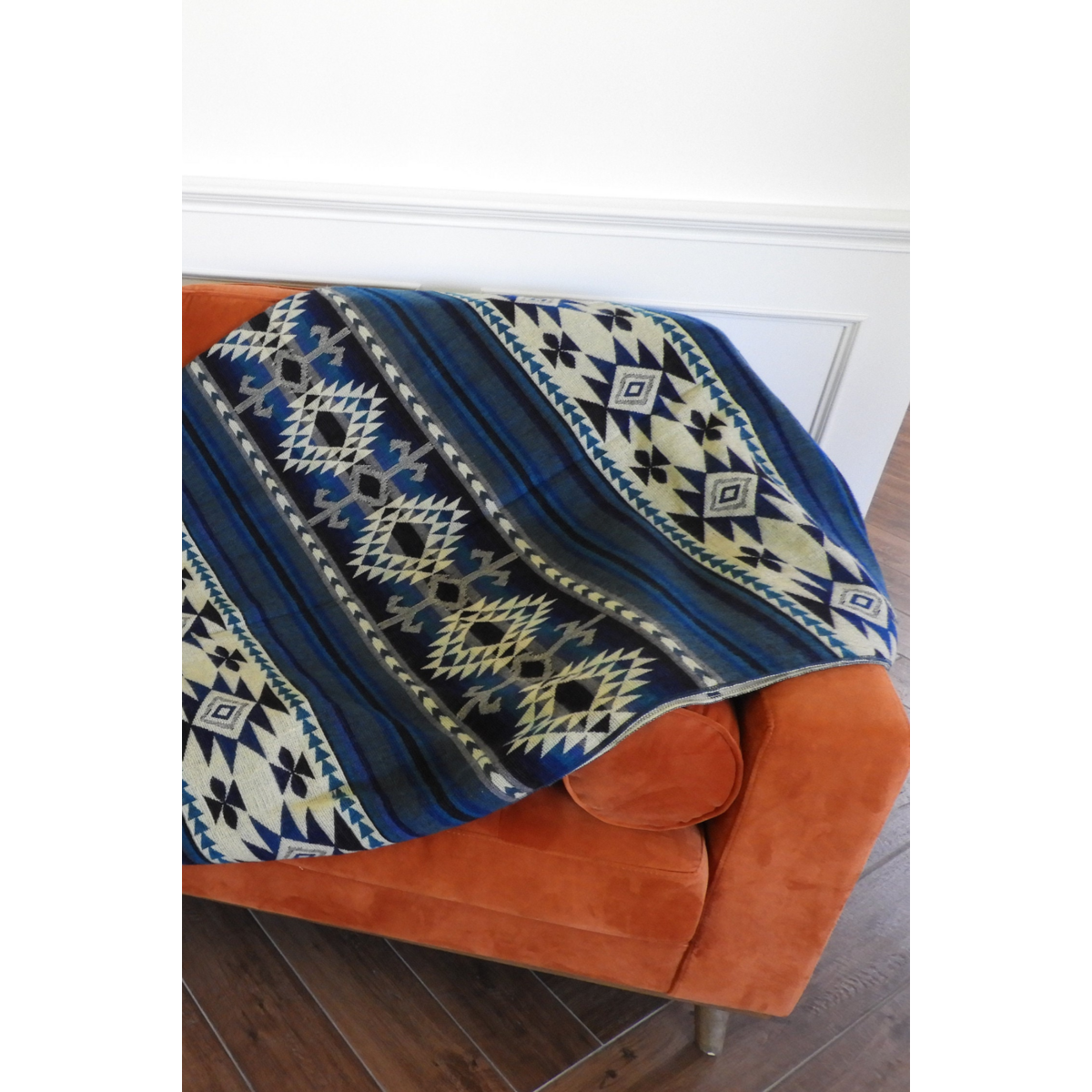 Premium Alpacawollen Deken – Cotopaxi Blue