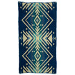 Premium Alpacawollen Mini Deken – Mini Imbabura Blue