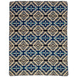 Alpaca Plaid 'Chimborazo' Zwart XL | Handgemaakte Andesdeken