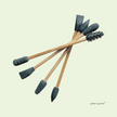 Herbruikbare Wattenstaafjes & Make-up Applicators – In Bamboe Bewaarbox – Duurzaam & Wasbaar