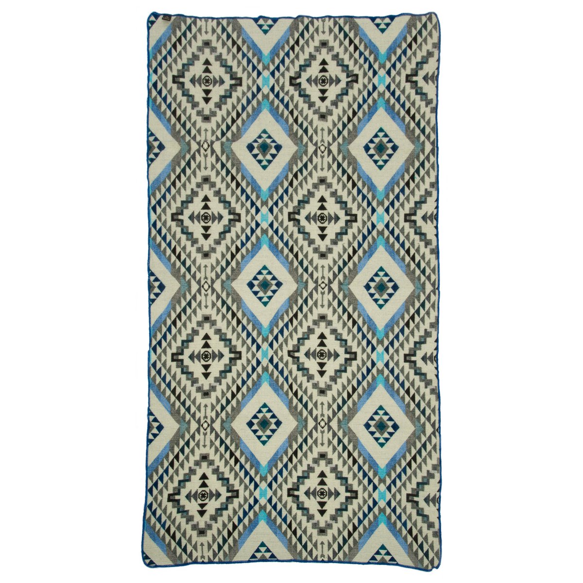 Alpaca Mini Plaid 'Chimborazo' Zwart | Handgemaakte Andesdeken | 100% Eerlijk