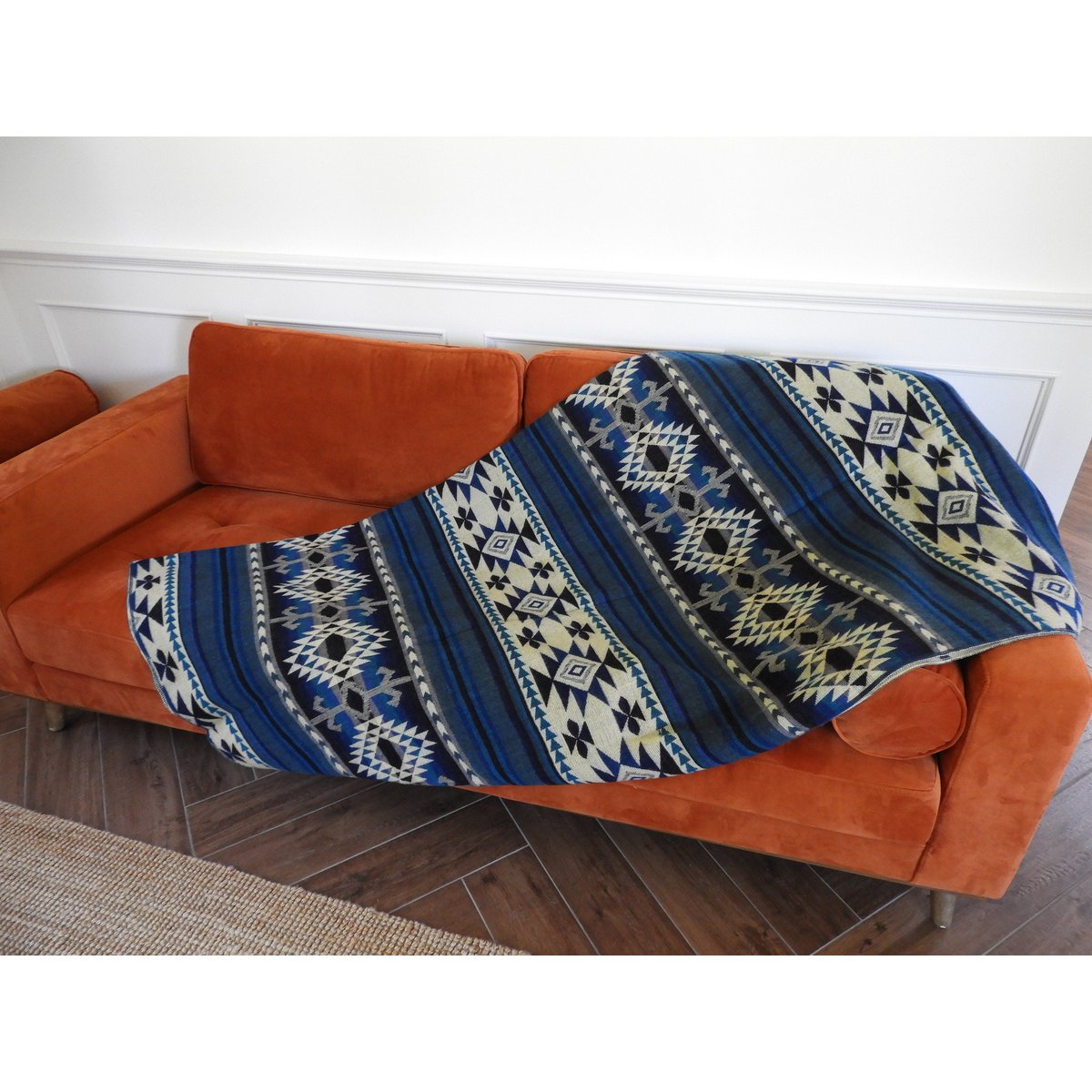 Premium Alpacawollen Deken – Cotopaxi Blue