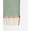 Luxe Plaid 'Venezia' – 100% Nieuw-Zeelandse Wol – Groen – 140x200 cm