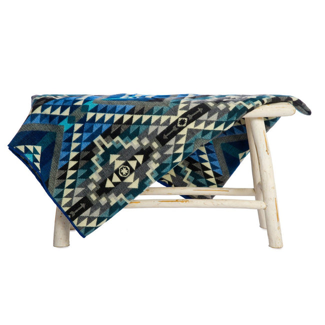 Alpaca Mini Plaid 'Chimborazo' Zwart | Handgemaakte Andesdeken | 100% Eerlijk