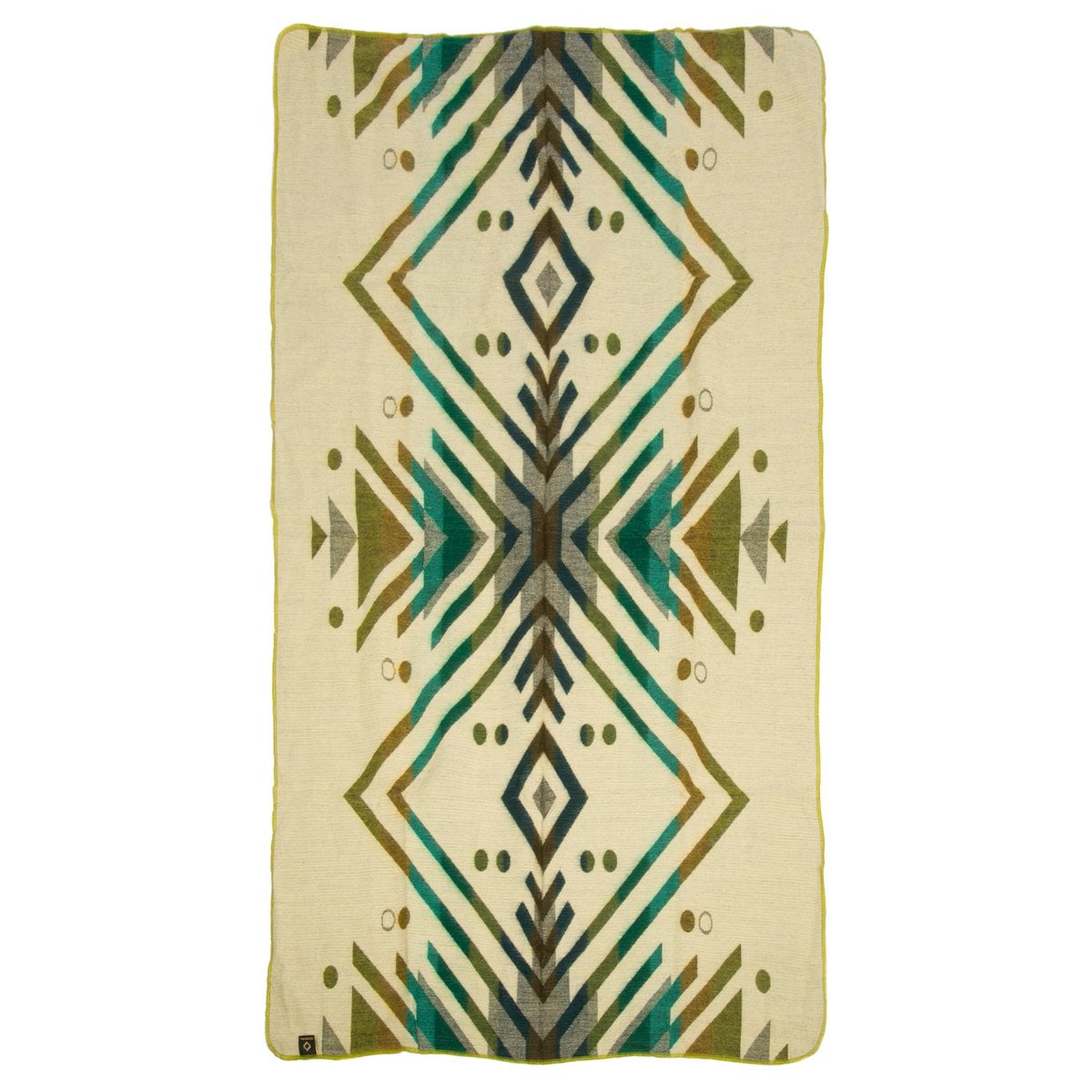 Premium Alpacawollen Mini Deken | Mini Imbabura Green