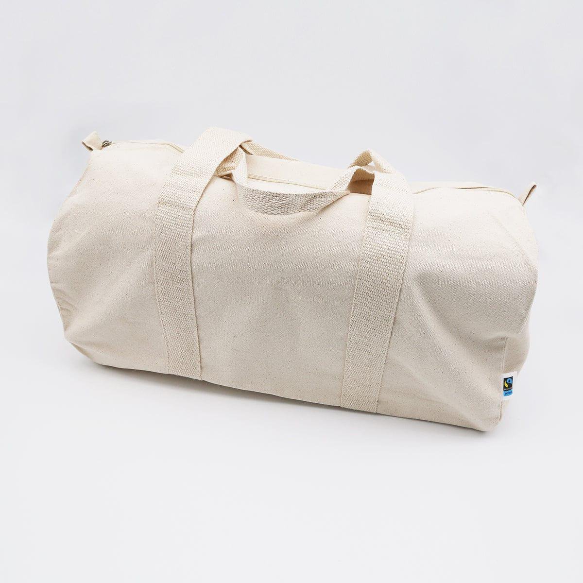 Duurzame en beschilderbare Canvas Weekender tas – 100% Biologisch Katoen