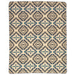 Alpaca Plaid 'Chimborazo' Zwart XL | Handgemaakte Andesdeken
