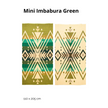 Alpacawollen Mini Deken | Mini Quilotoa Green