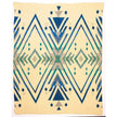 EcuaFina Premium Alpacawollen Deken | Imbabura Blauw