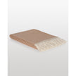 Luxe Cashmere Plaid 'Tibet' – 50% Kasjmier & 50% Merino Wol – Beige – 140x200 cm