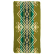 Premium Alpacawollen Mini Deken | Mini Imbabura Green