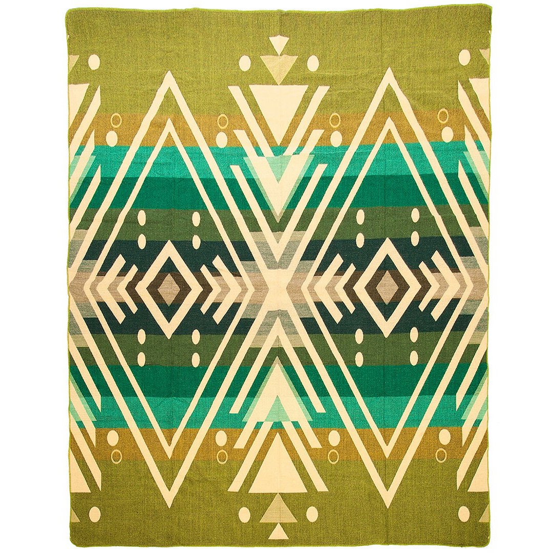 Premium Alpacawollen Deken – Imbabura Green
