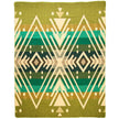 Premium Alpacawollen Deken – Imbabura Green