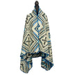 Alpaca Mini Plaid 'Chimborazo' Zwart | Handgemaakte Andesdeken | 100% Eerlijk
