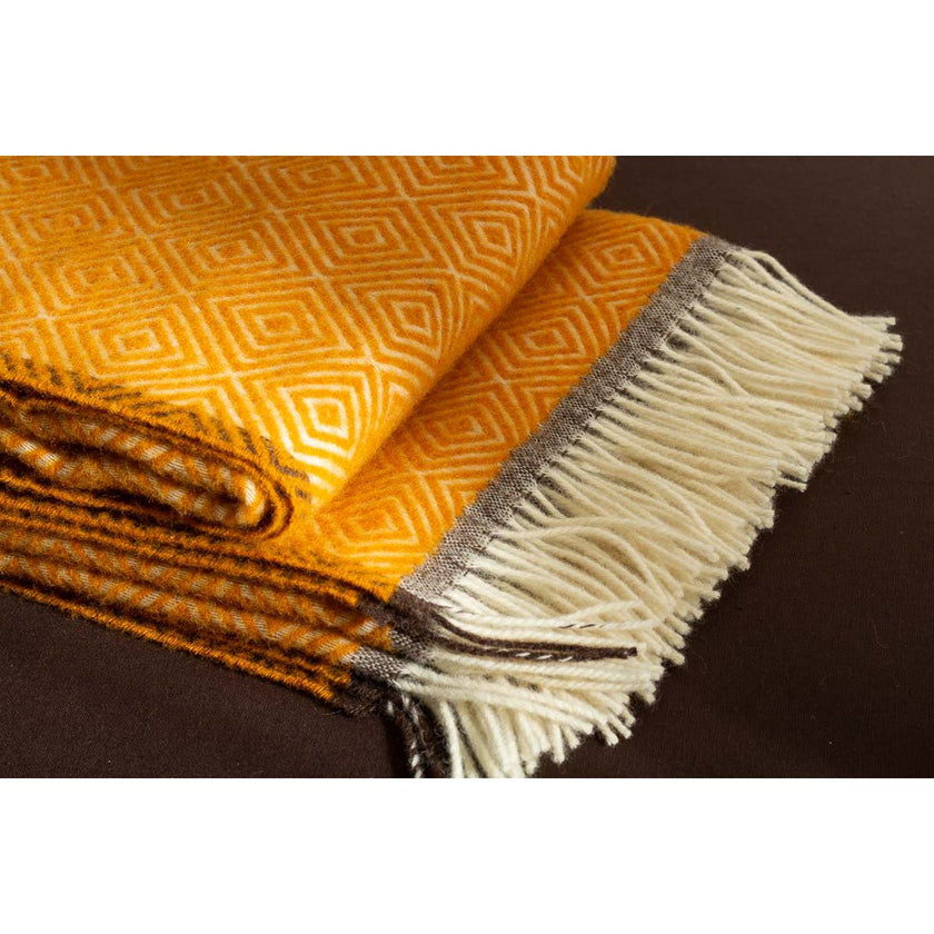 Luxe Plaid 'Venezia' – 100% Nieuw-Zeelandse Wol – 140x200 cm