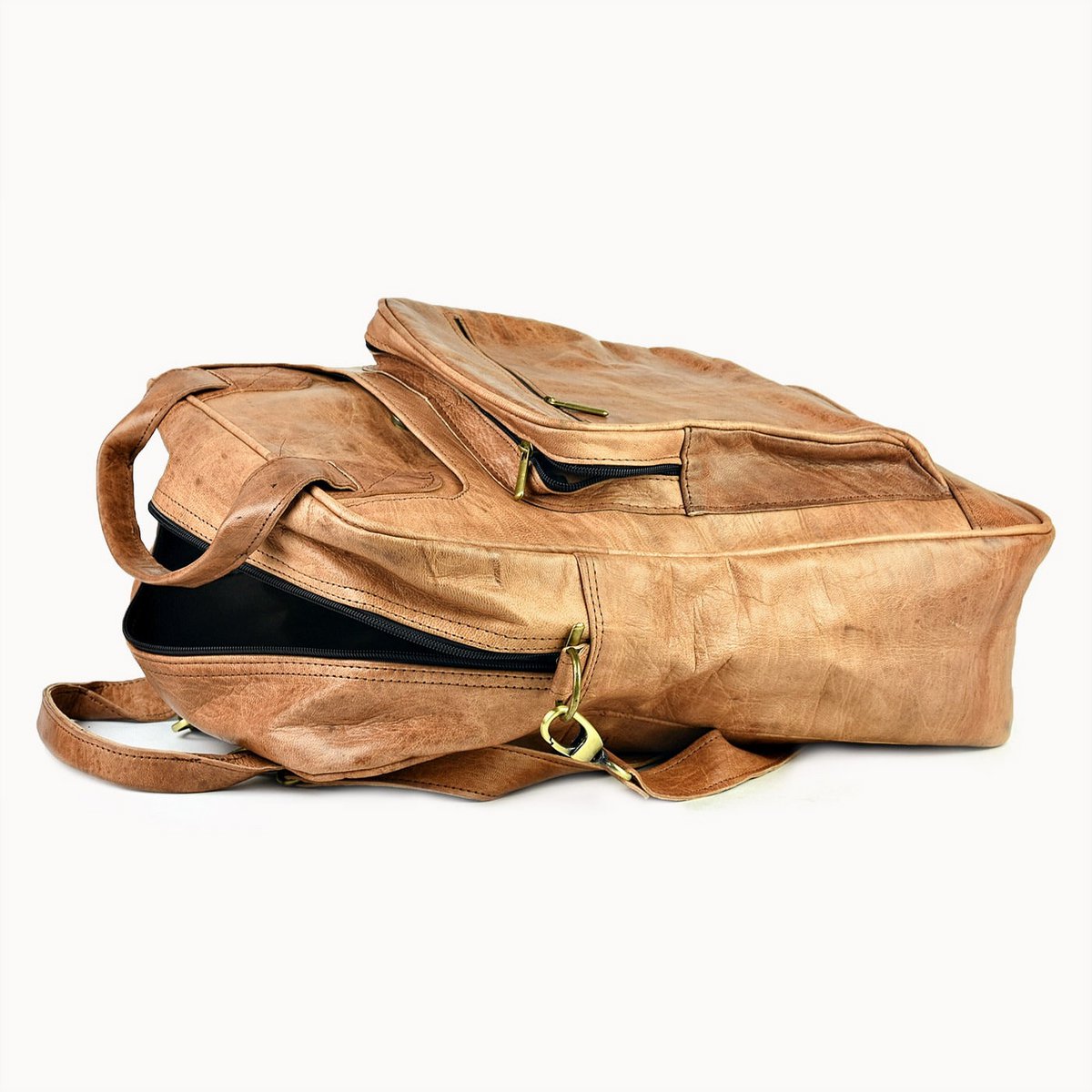 De Alles-in-één Business Nomad Tas | Handgemaakt Geitenleer