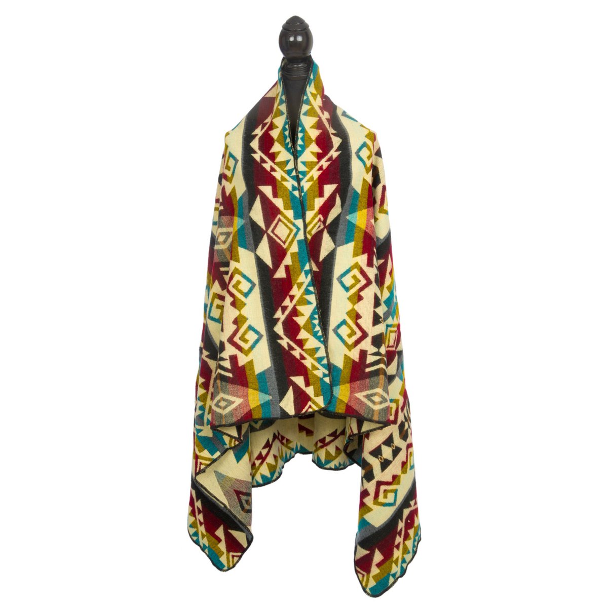 Premium Alpacawollen Mini Deken – Mini Chimborazo Multicolor
