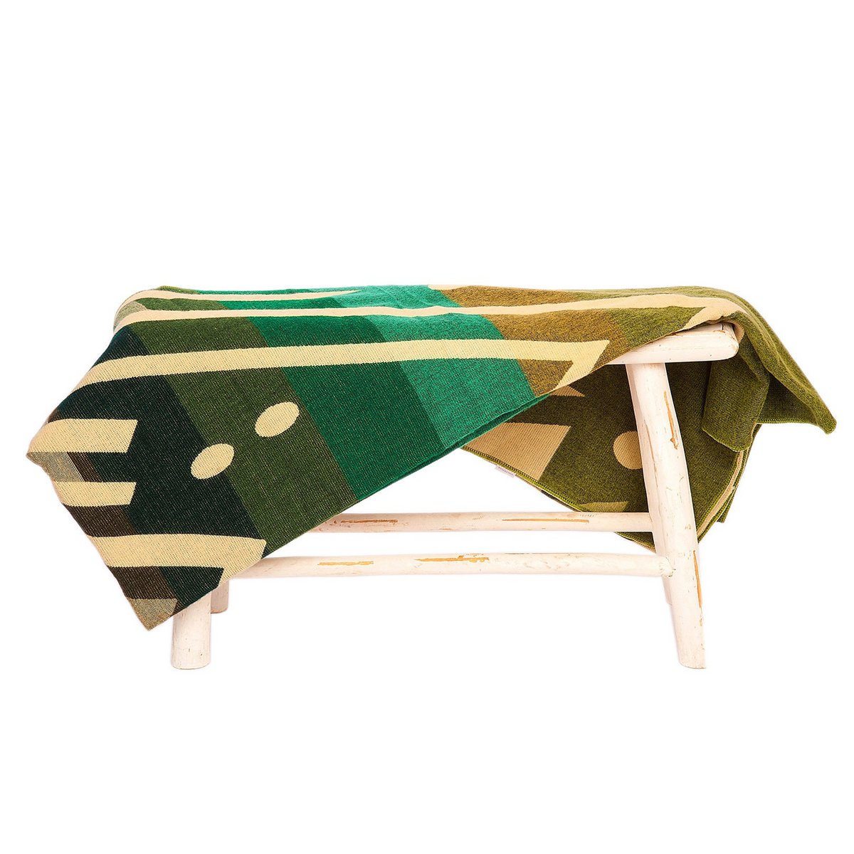 Premium Alpacawollen Deken – Imbabura Green