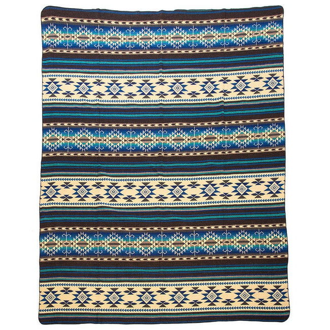 Premium Alpacawollen Deken – Cotopaxi Blue