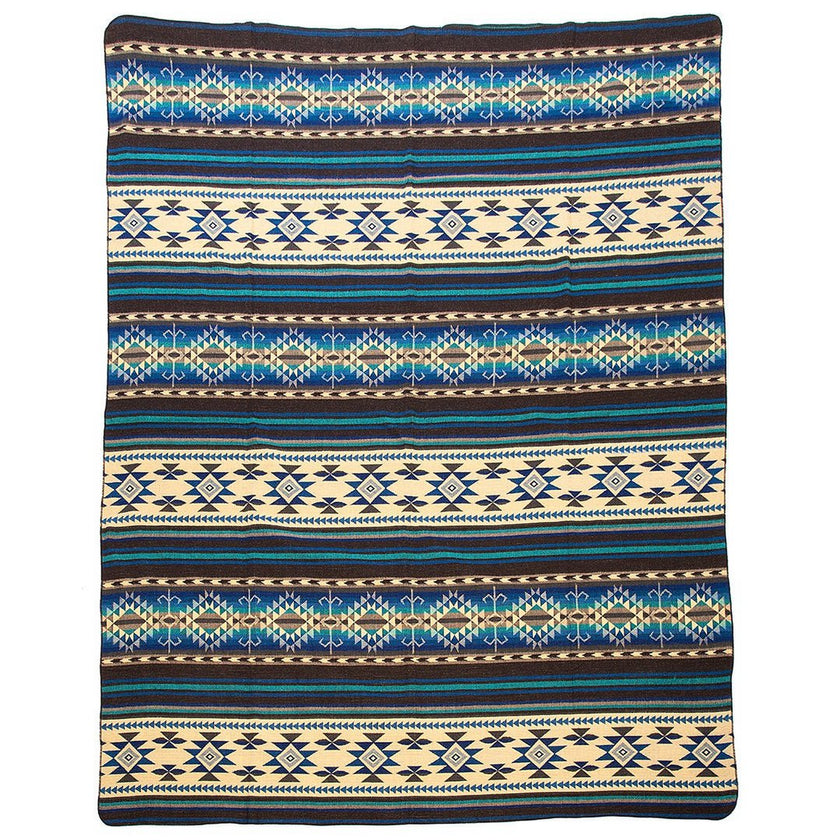 Premium Alpacawollen Deken – Cotopaxi Blue