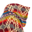 Women Poncho Native | Triangle Design Blue