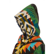 Premium Alpacawollen Poncho – Waorani Green