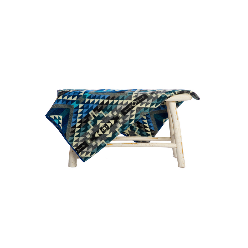 Alpaca Mini Plaid 'Chimborazo' Zwart | Handgemaakte Andesdeken | 100% Eerlijk