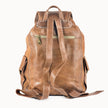 Leren Rugzak 'Heidi' – Sporty Chic – Handgemaakt Geitenleer – 30x40 cm