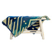 Premium Alpacawollen Mini Deken – Mini Imbabura Blue