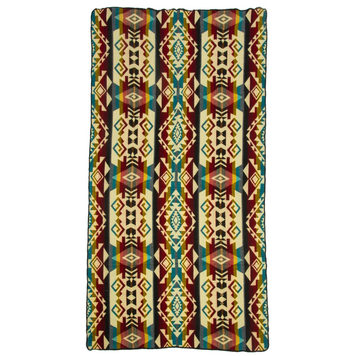 Premium Alpacawollen Mini Deken – Mini Chimborazo Multicolor