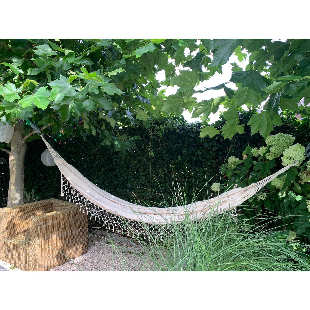 Authentieke Katoenen Hangmat – Guanabana Creme