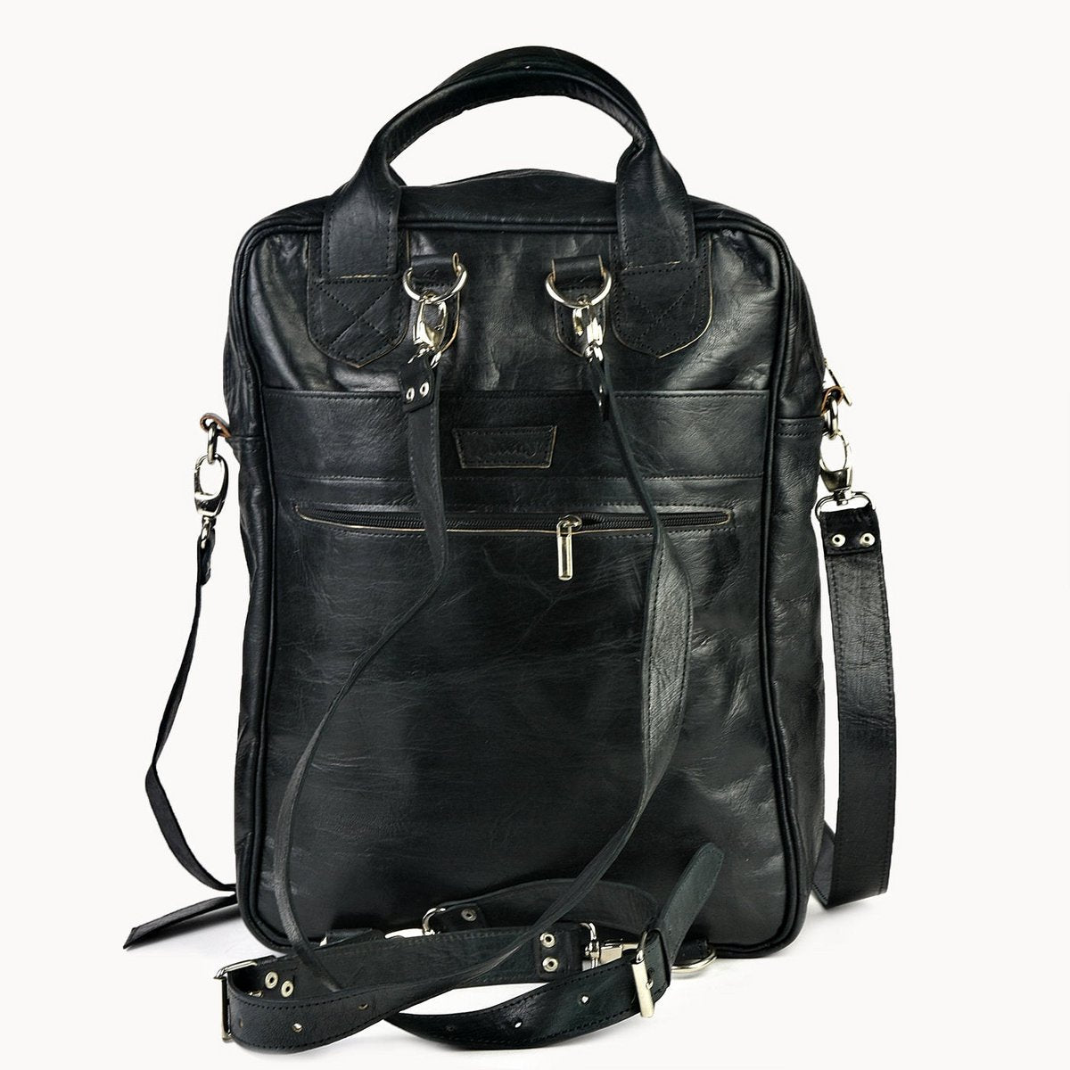 De Alles-in-één Business Nomad Tas | Handgemaakt Geitenleer