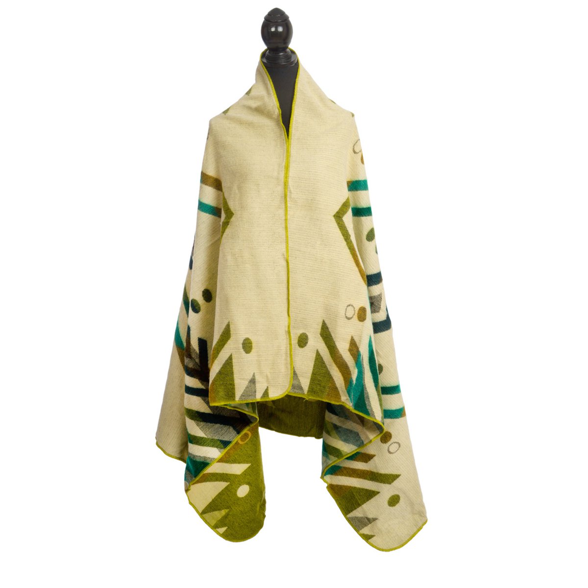 Premium Alpacawollen Mini Deken | Mini Imbabura Green