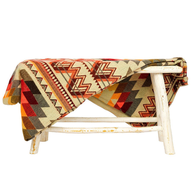 Premium Alpacawollen Deken – Antisana Orange