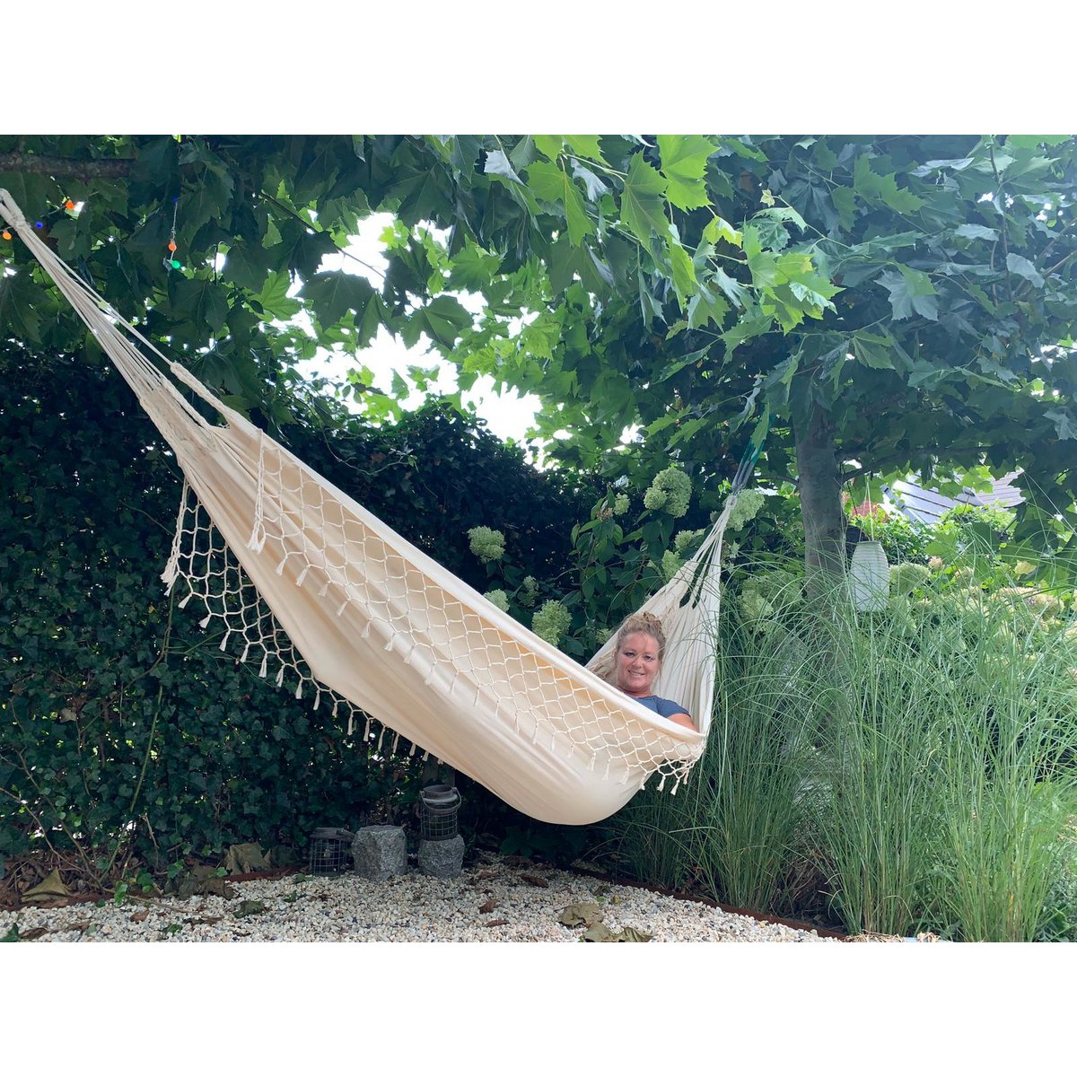 Authentieke Katoenen Hangmat – Guanabana Creme