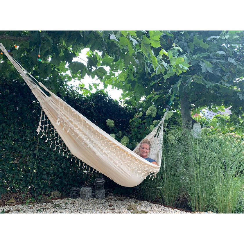 Authentieke Katoenen Hangmat – Guanabana Creme