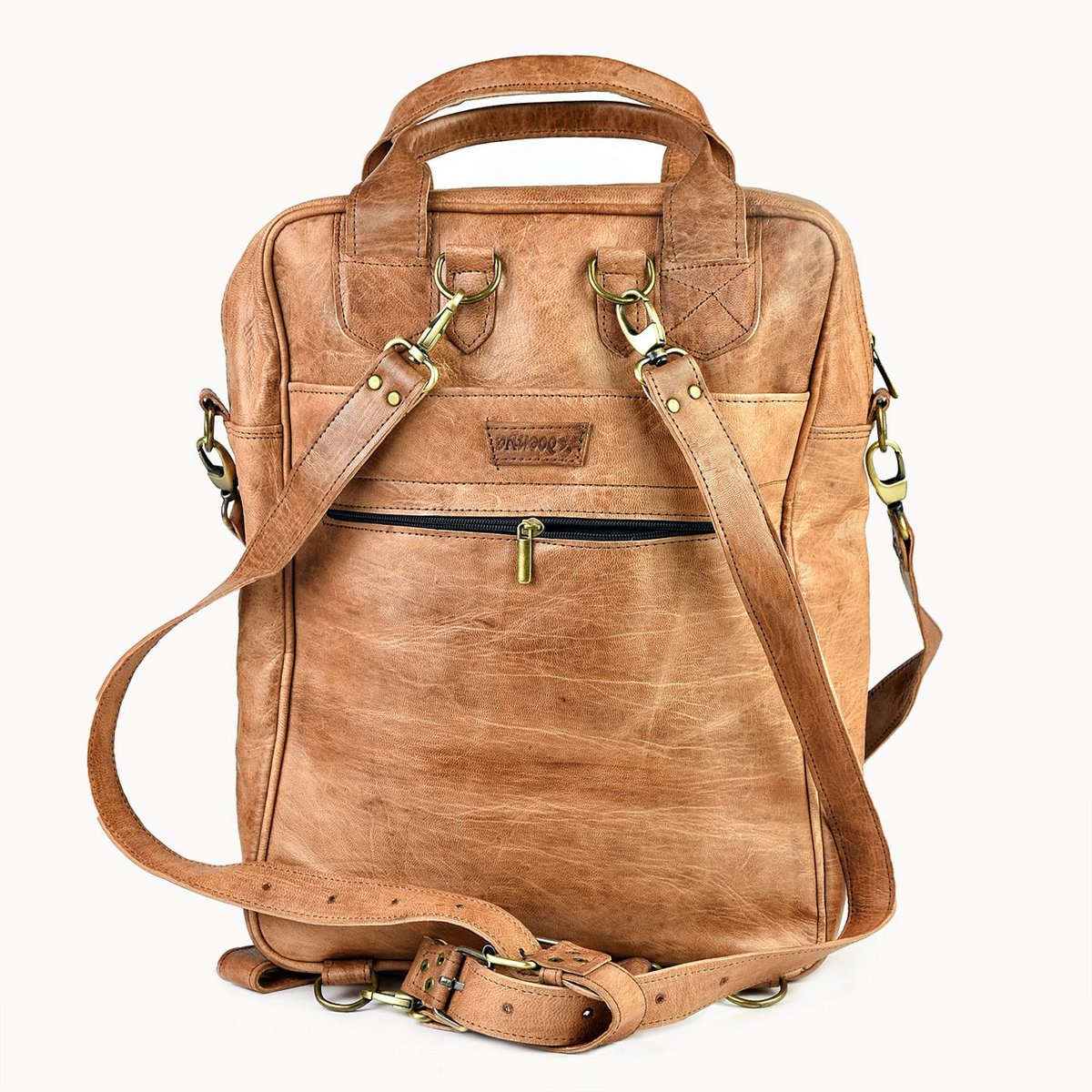 De Alles-in-één Business Nomad Tas | Handgemaakt Geitenleer