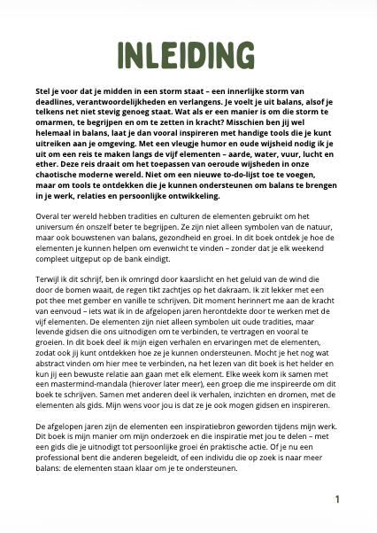 Boek het Elementaire Pad