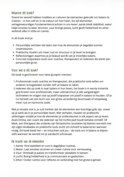 Boek het Elementaire Pad