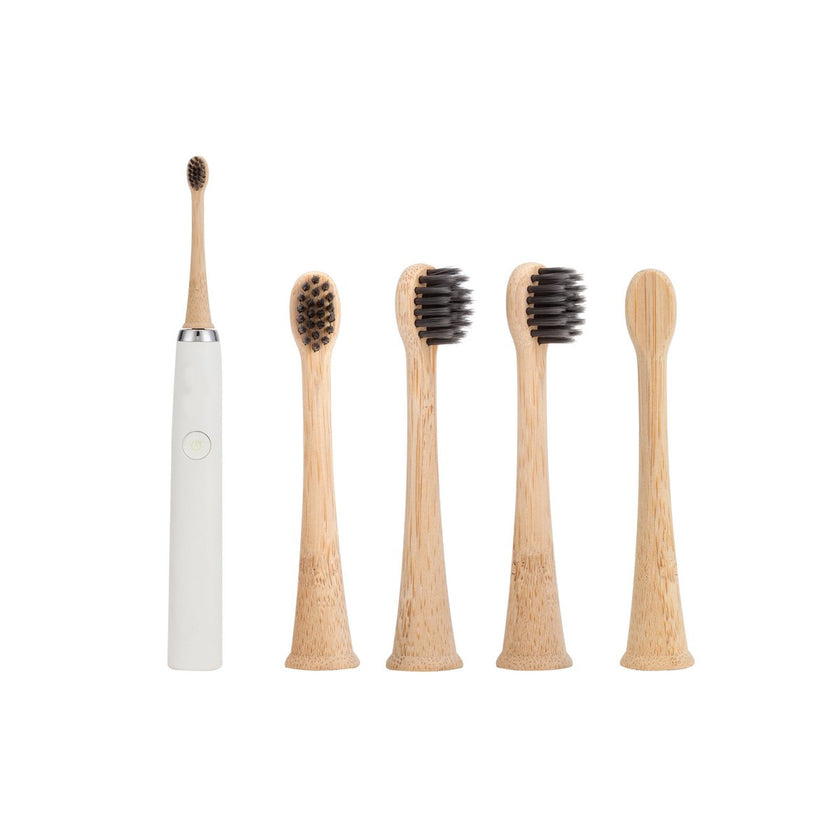 Bamboe Opzetborstels voor Philips Sonicare – Activated Charcoal – Natuurlijk Wittere Tanden