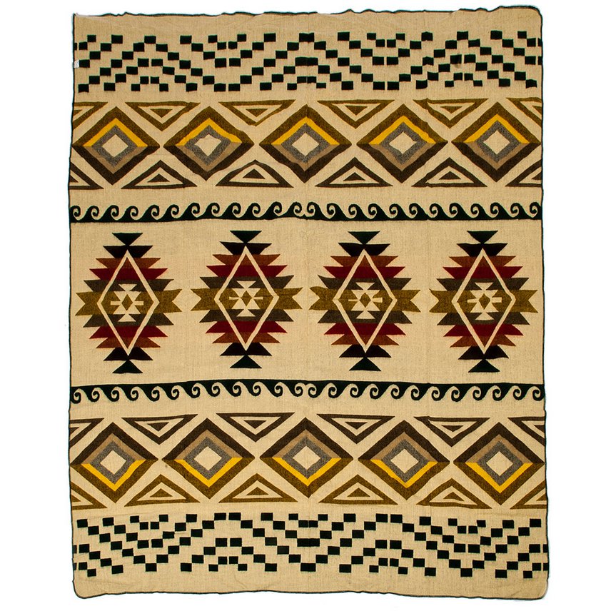 Premium Alpacawollen Deken – Cayambe Dark Green
