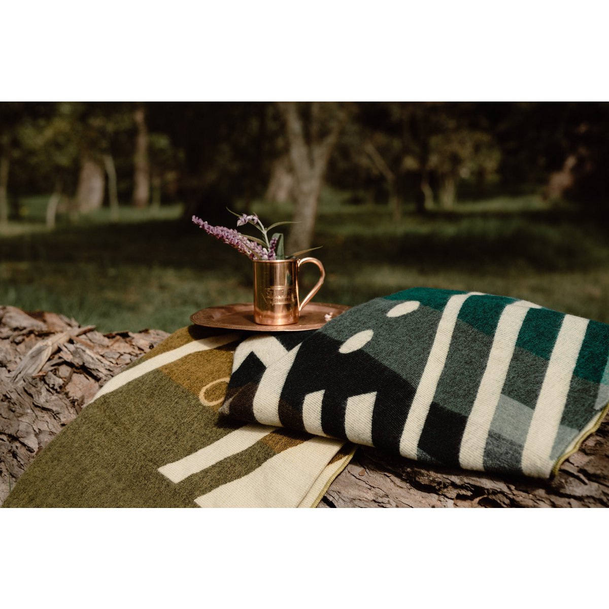Premium Alpacawollen Deken – Imbabura Green