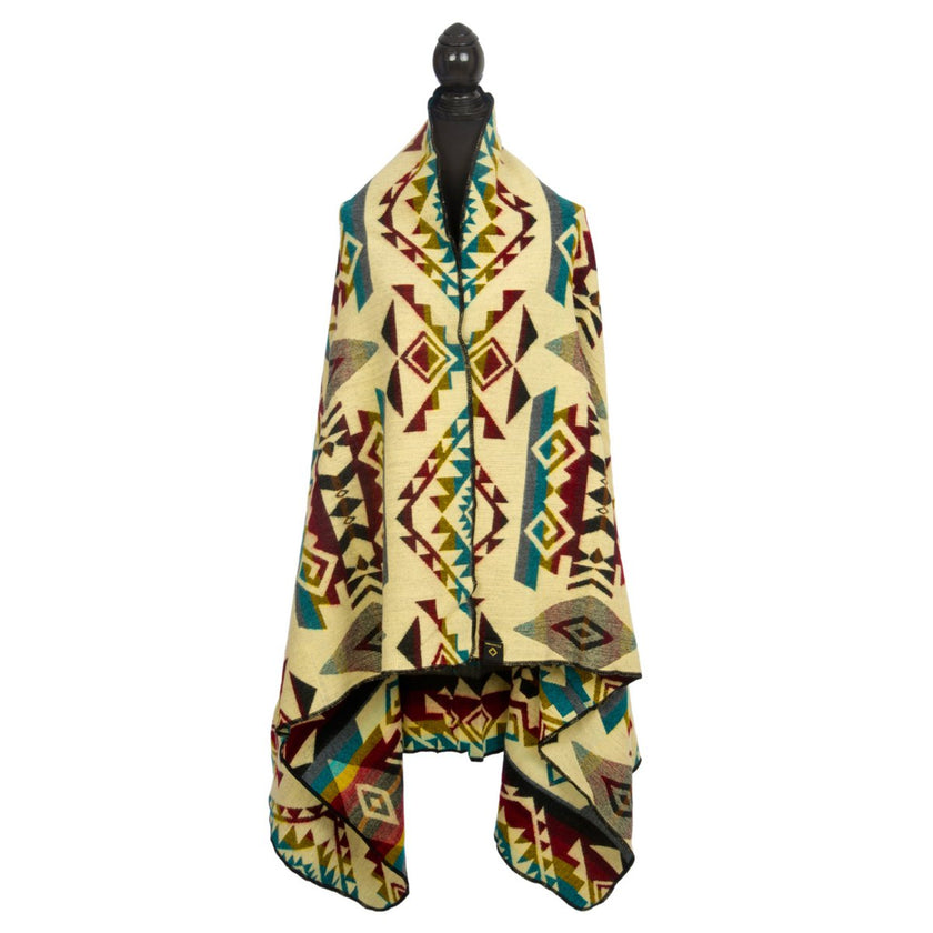 Premium Alpacawollen Mini Deken – Mini Chimborazo Multicolor