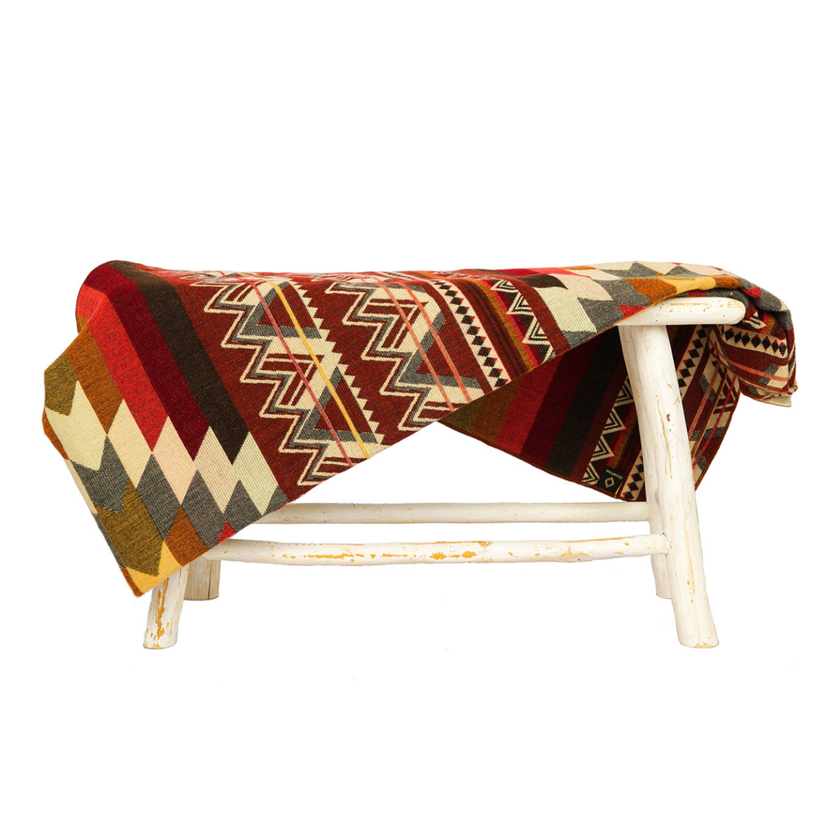 Premium Alpacawollen Deken – Antisana Orange