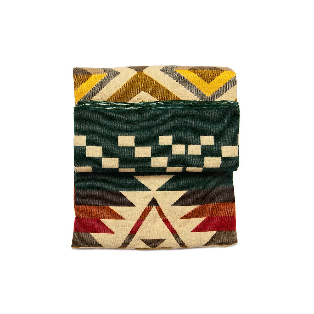 Premium Alpacawollen Deken – Cayambe Dark Green