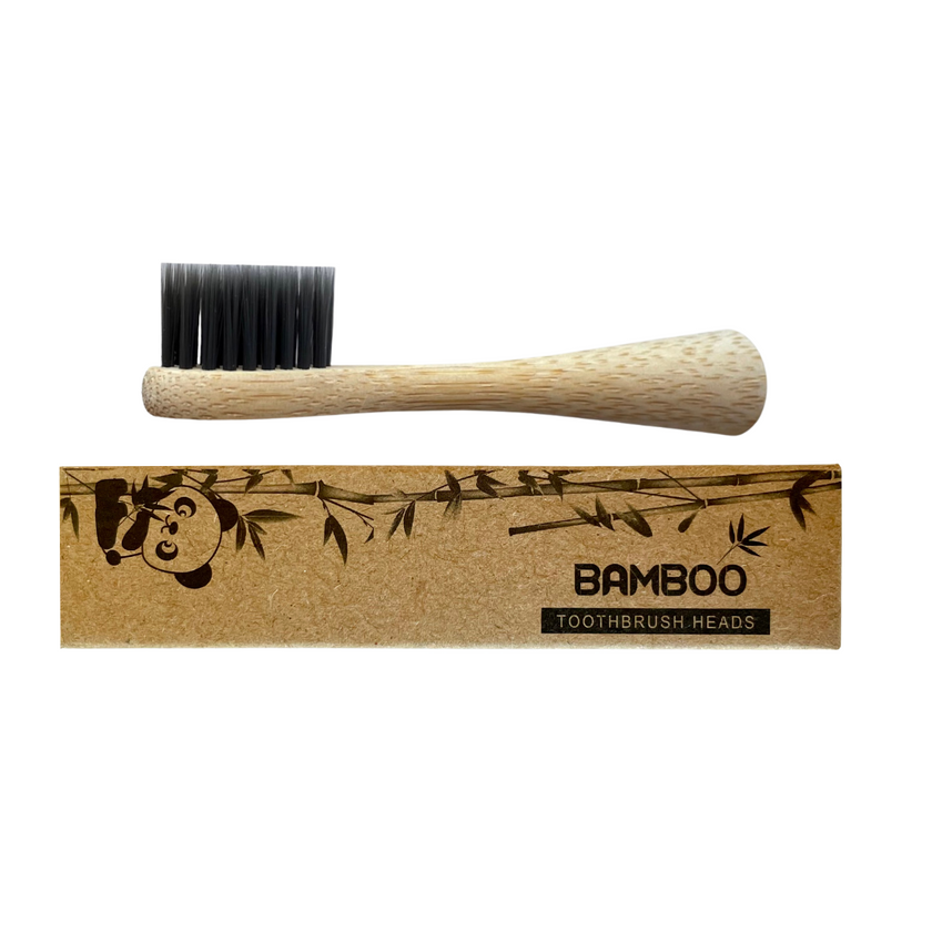Bamboe Opzetborstels voor Philips Sonicare – Activated Charcoal – Natuurlijk Wittere Tanden