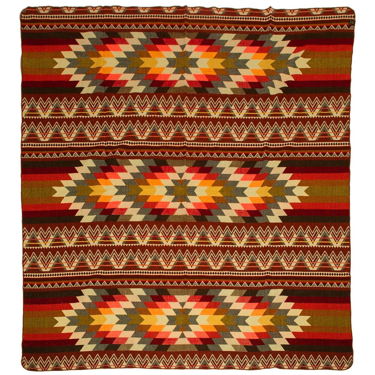 Premium Alpacawollen Deken – Antisana Orange