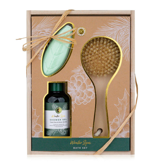 Home Spa Wellness Set – Lotus & Jojoba in Luxe Houten Giftbox