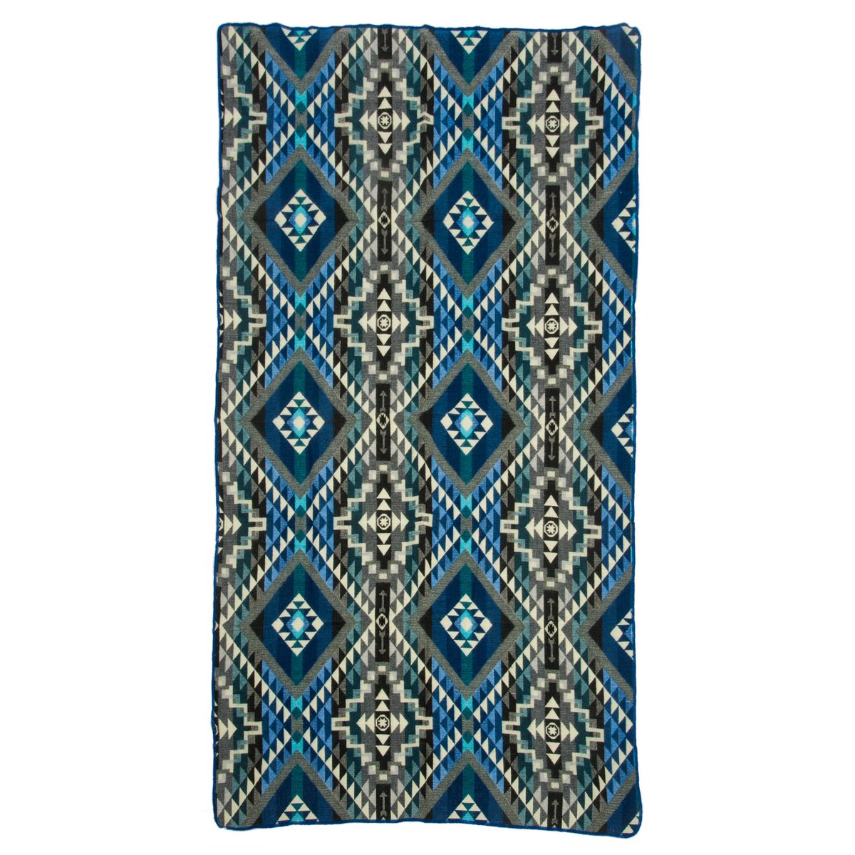 Alpaca Mini Plaid 'Chimborazo' Zwart | Handgemaakte Andesdeken | 100% Eerlijk