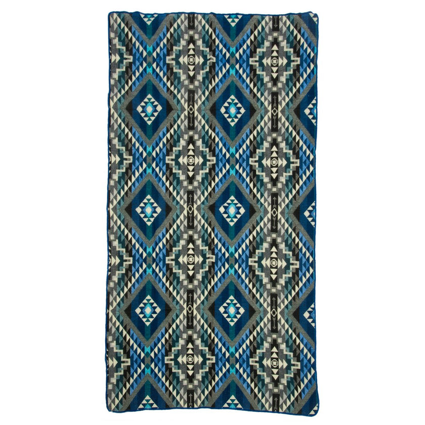 Alpaca Mini Plaid 'Chimborazo' Zwart | Handgemaakte Andesdeken | 100% Eerlijk
